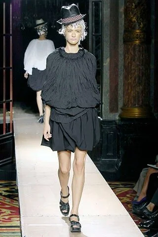 Junya Watanabe S/S 2008 pleated batwing tunic — JAMES VELORIA